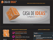 Tablet Screenshot of casadeideas.com.mx